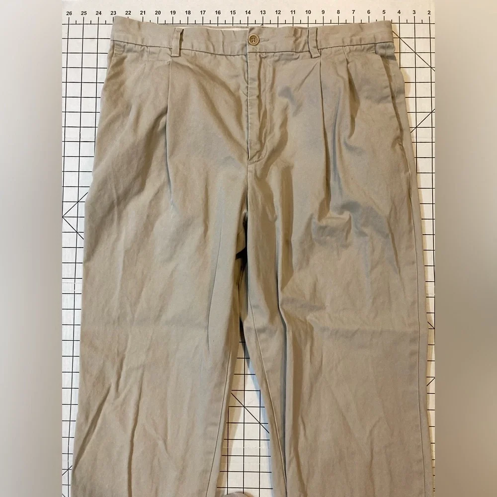 Banana Republic Men’s Size 36/30‎ Tan Smithfield Cuffed Chino Pants